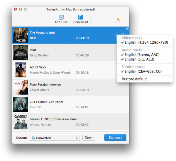 tuneskit itunes video converter review