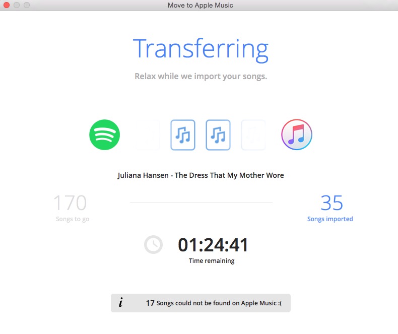 how to convert playlists from apple music to spotify