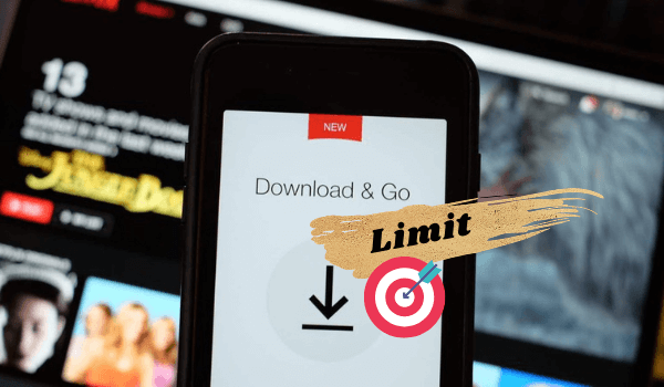 netflix download limit