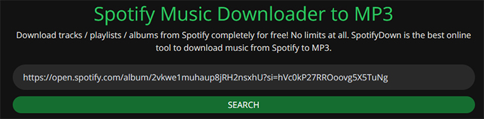Spotifydown ajouter des chansons